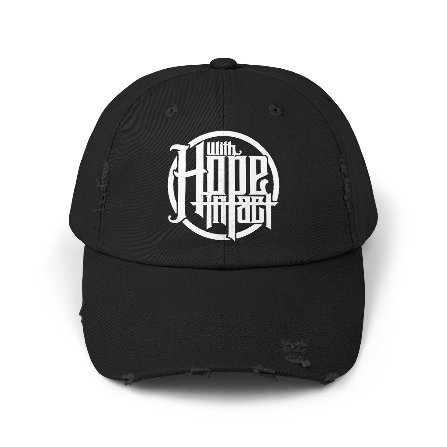 With Hope Intact Distressed Dad Hat