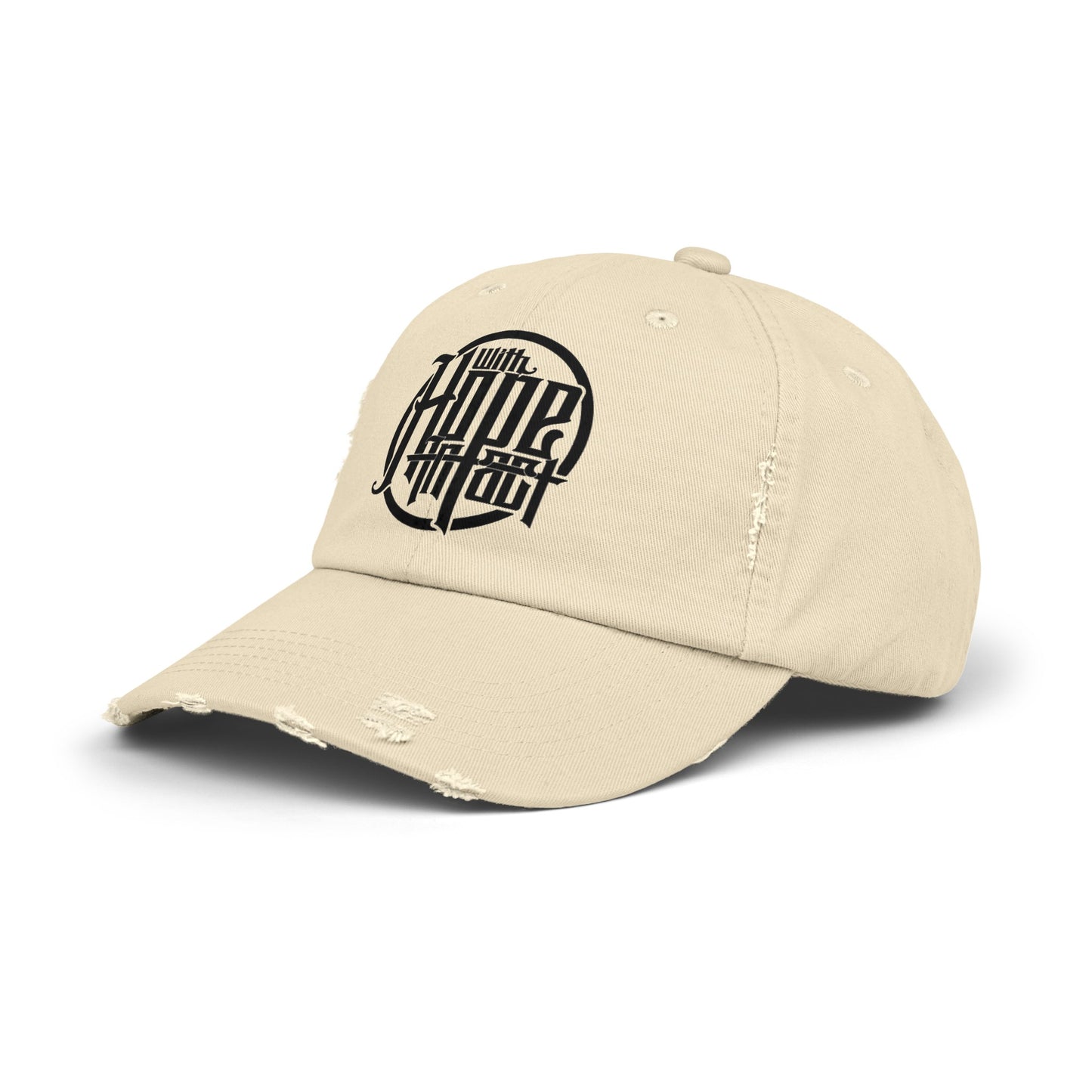 With Hope Intact Distressed Dad Hat