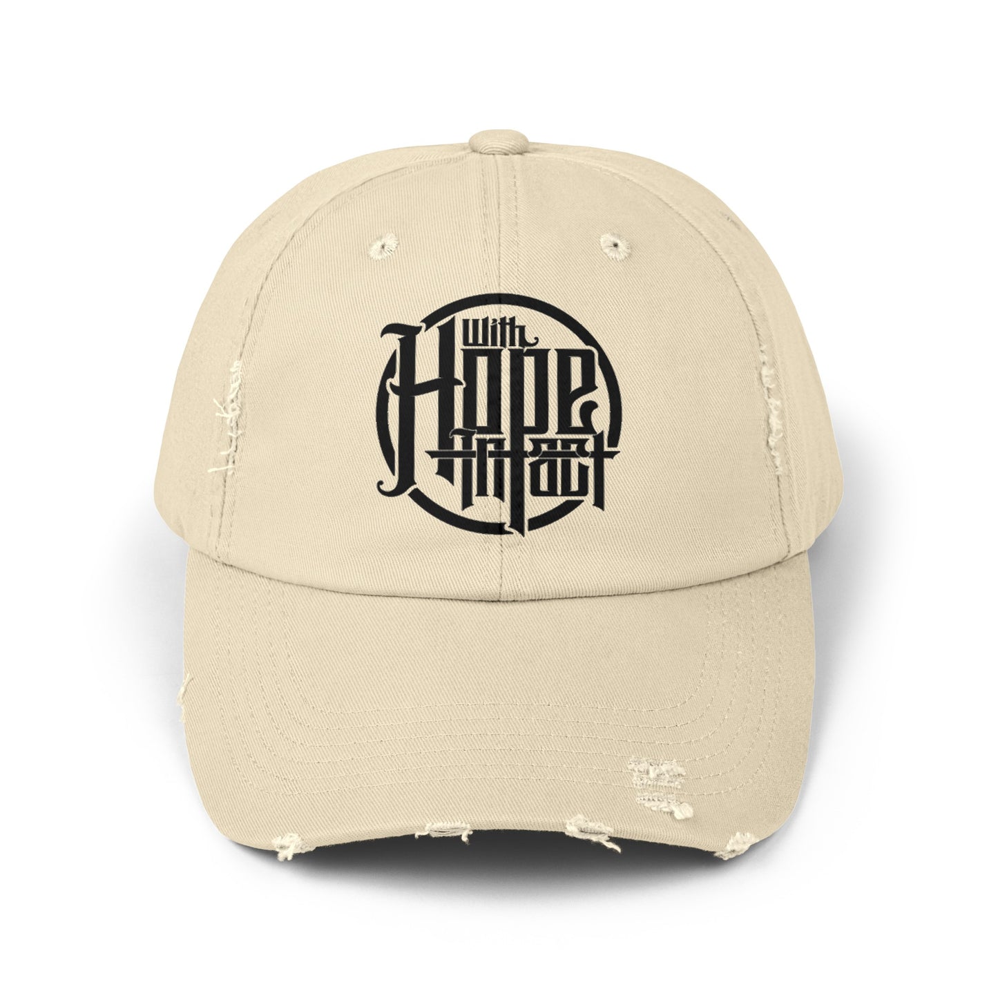 With Hope Intact Distressed Dad Hat