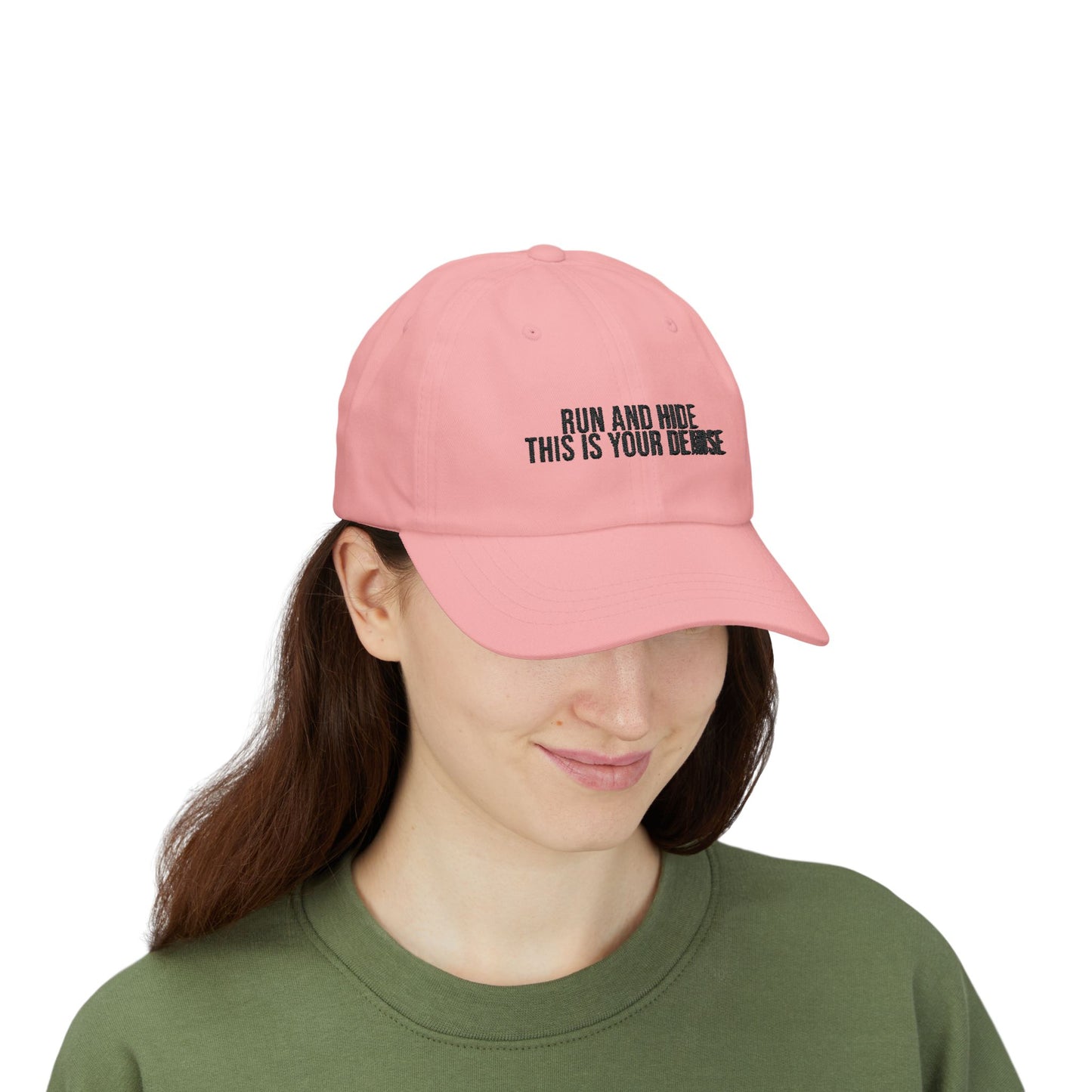 The Jester Dad Hat In Pink